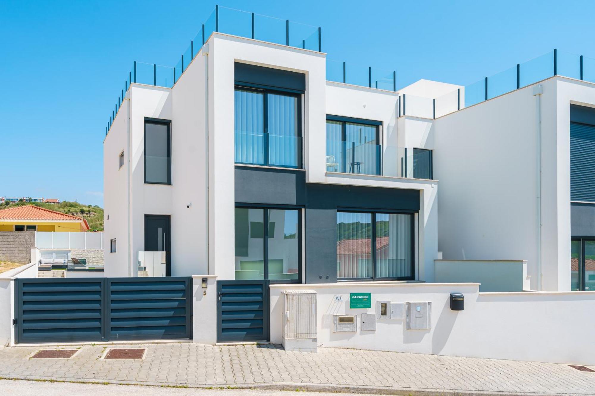 Paradise Villa, Luxury Villa Near The Beach Ribamar  Exterior foto